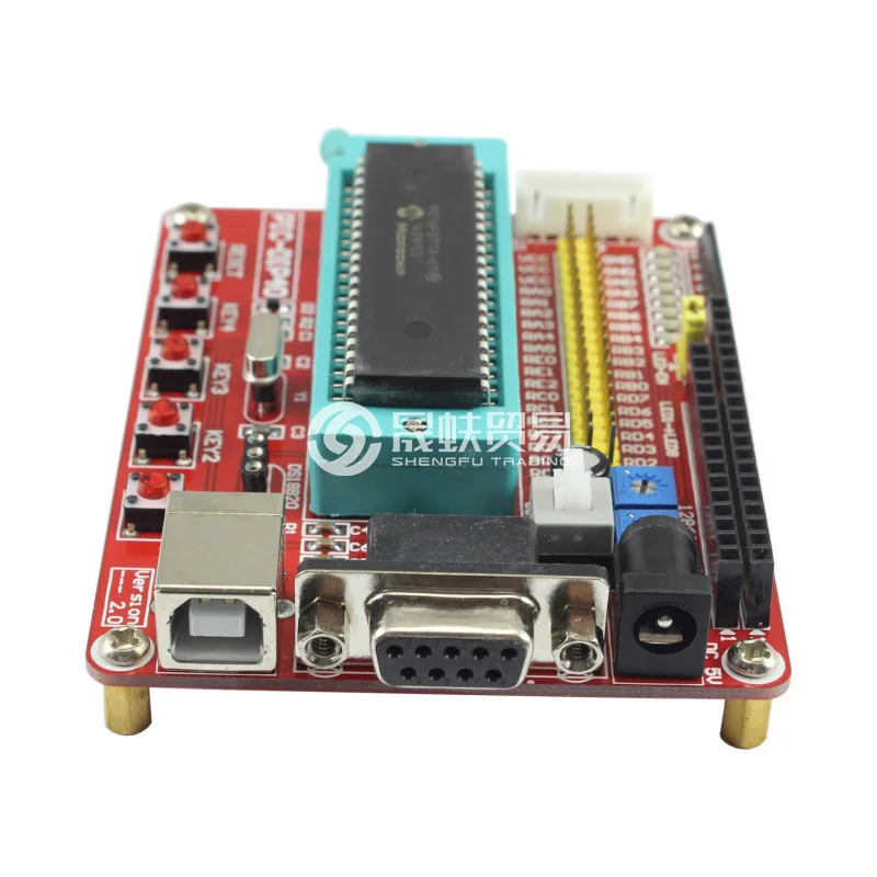 PIC16F877ACore Development Board PICSmall System Programming Learning Brassboard SendUSBLine+Information