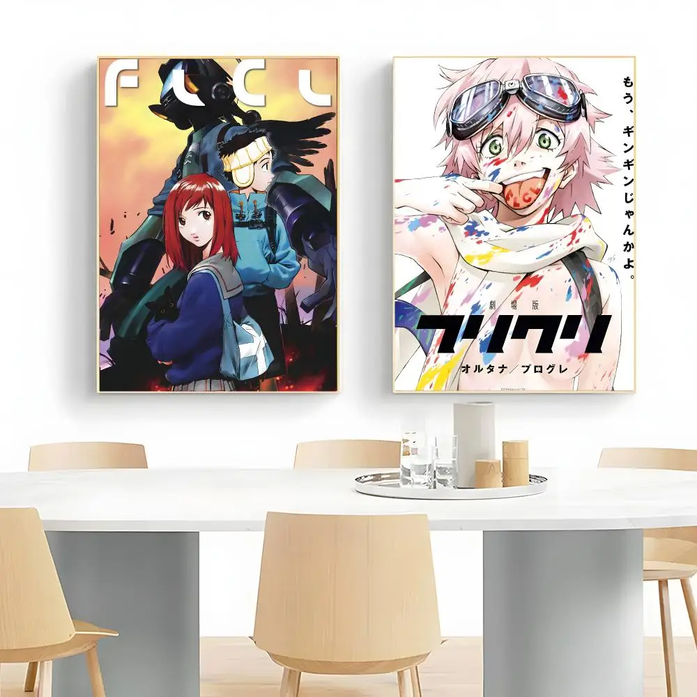 Weird Anime F-FLCL Poster Wall Art Print Decorative Mural Home Decor Gift Unframed