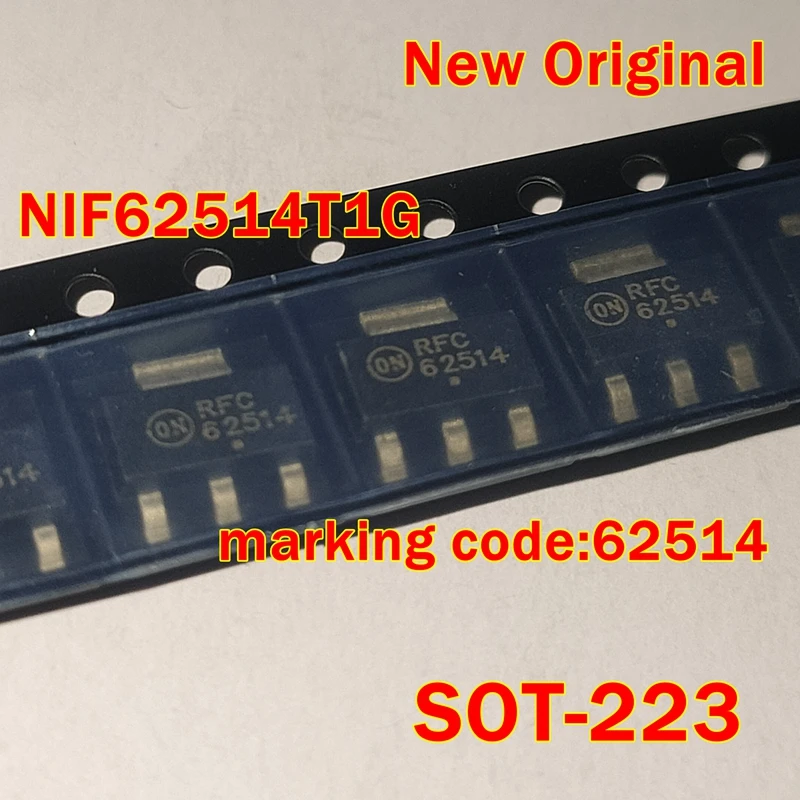 

1pcs to 100pcs NIF62514T1G New Original SOT-223 marking code:62514 Self−protected FET with Temperature and Current Limit