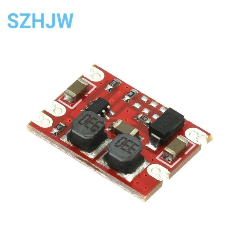 S09 DC-DC Automatic Buck Boost Power Module Step Up Down Board DC DC Input 3-15V Output 3.3V/5V Electronic DIY PCB 