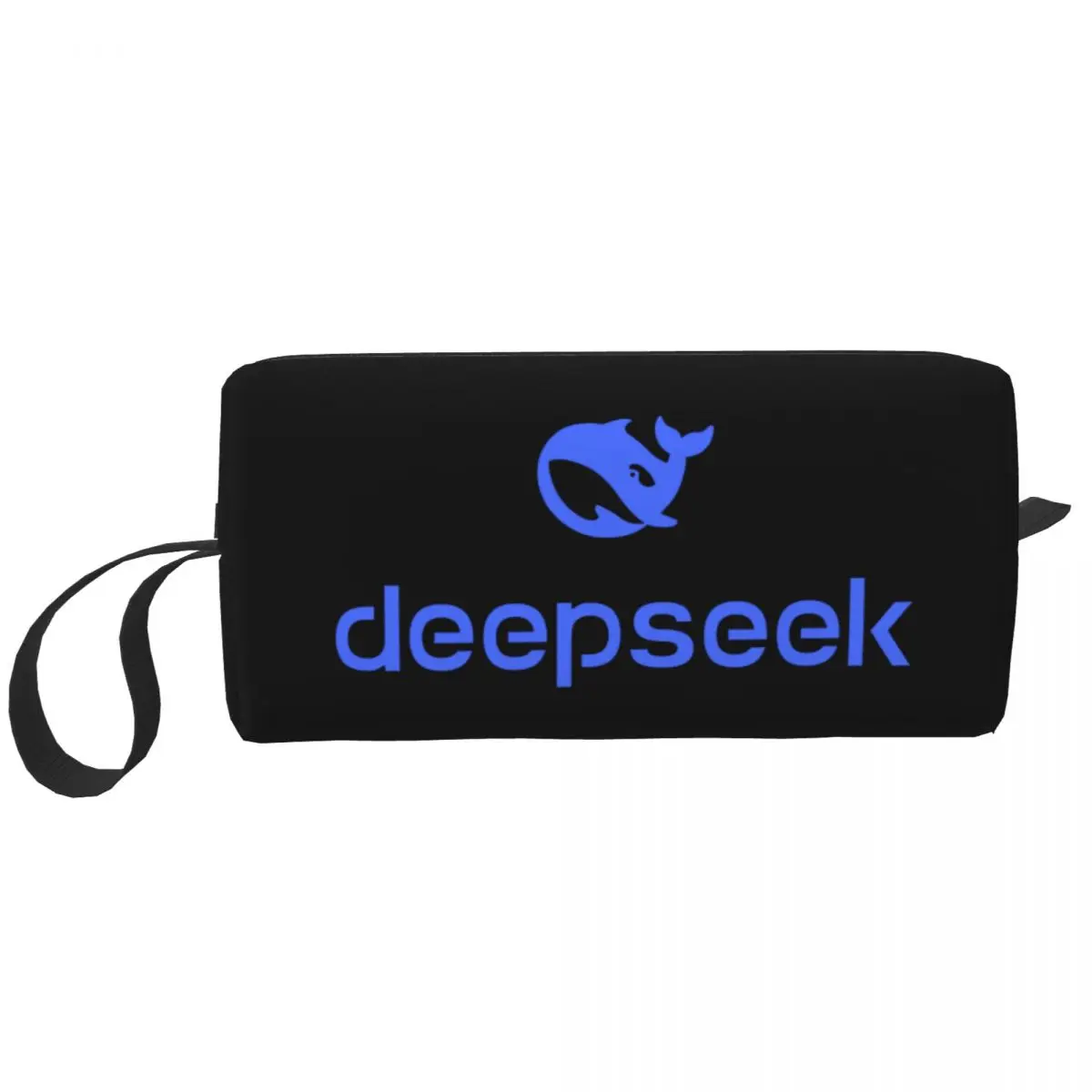 Deepseek AI Programmer Makeup Bags Coder Web Developer Toiletry Cosmetic Bag Fashion Outdoor Makeup Organizer Case