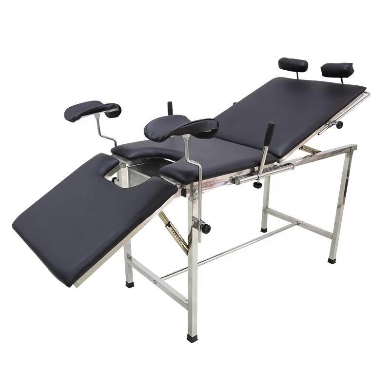 Factory Price Hospital Examination Table Obstetric Gynecological Delivery Bed