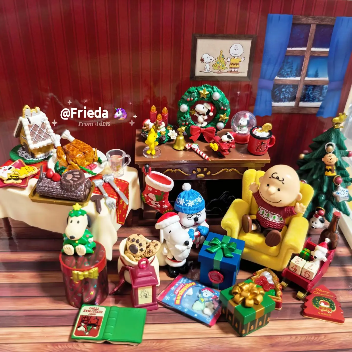 إعادة النعناع حقيقية سنوبي أنيمي عشية عيد الميلاد ليلة عمل الشكل تحصيل لعبة مجسمة زخرفة لهدية عيد ميلاد