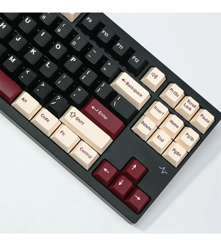 Keycap Personalized two-color craftsmanship 174 key positions Mechanical keyboard Customized keycap Original height Cherry