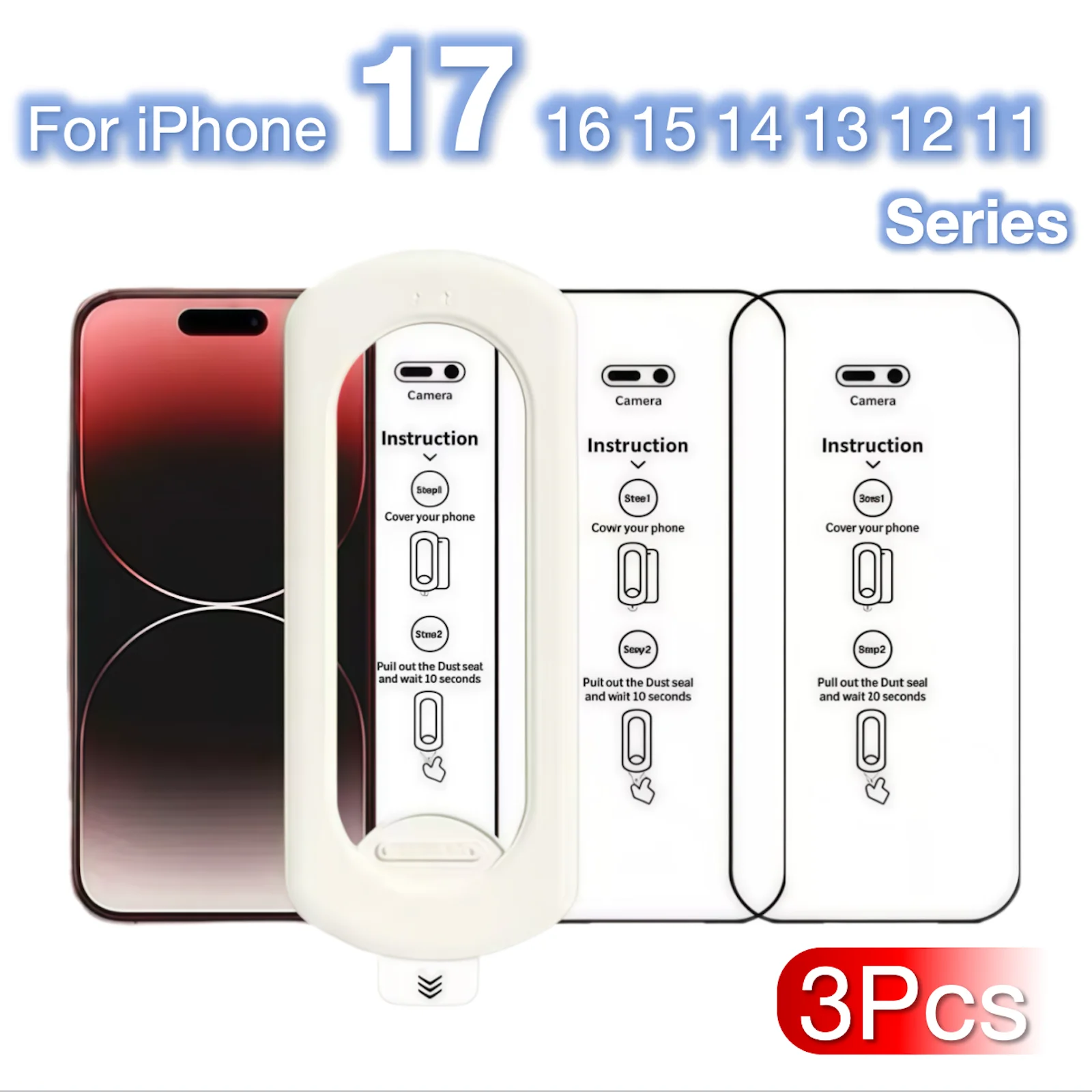 3Pcs For Apple Ipho… - image