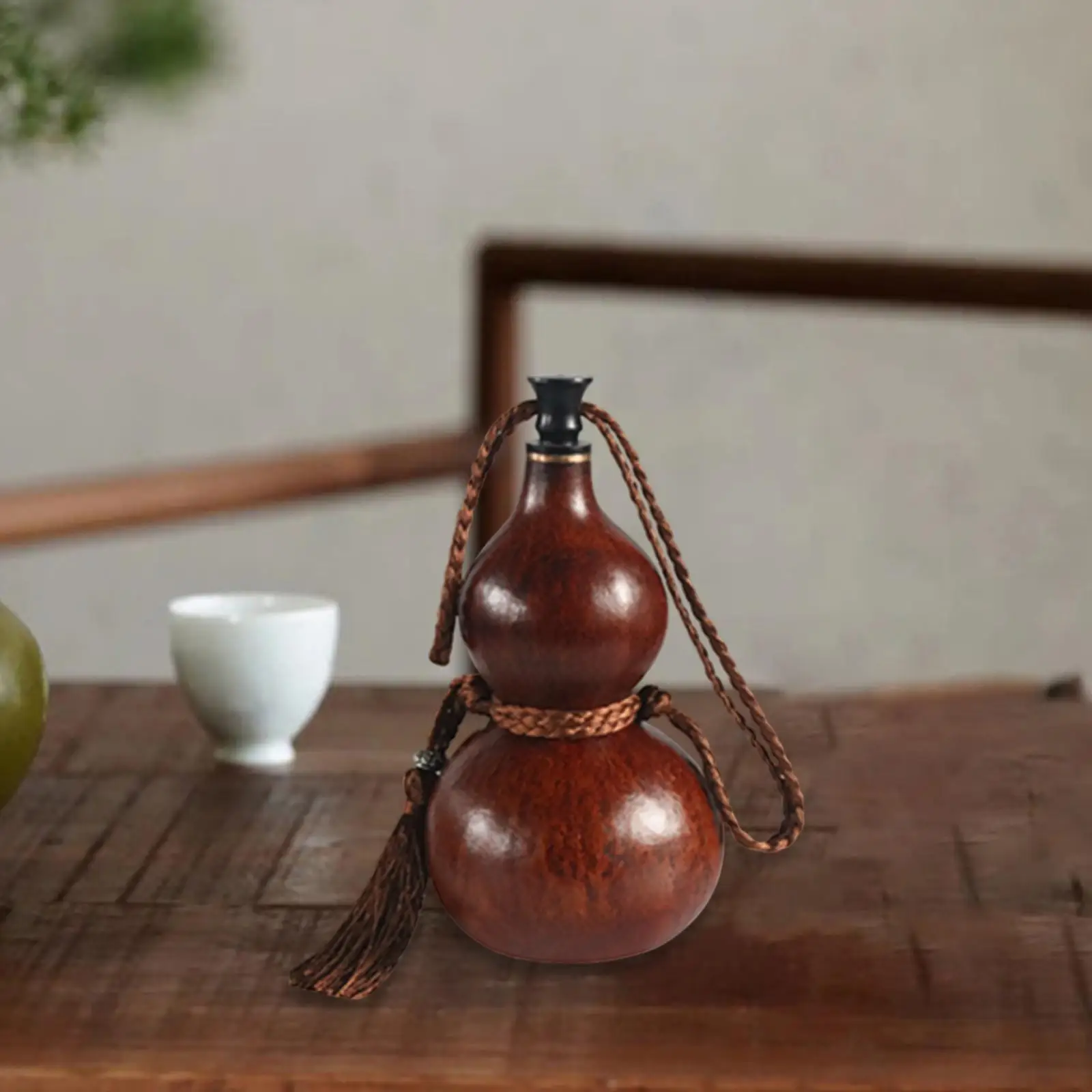 

Portable Water Bottle Gourd Wine Gourd Gourd Crafts Drink Jug for Outdoor, Fishing Travel Barbecue Storing Drinks and Water