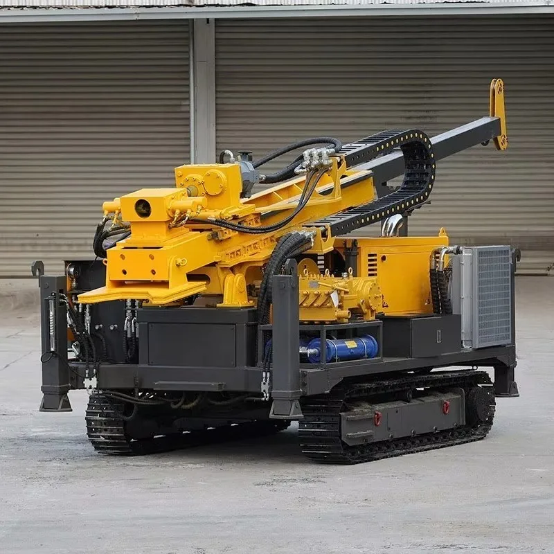 Fully Hydraulic Core Drilling Rig 800M Rotary Rotation High Digging Power Construction Machinery Rig