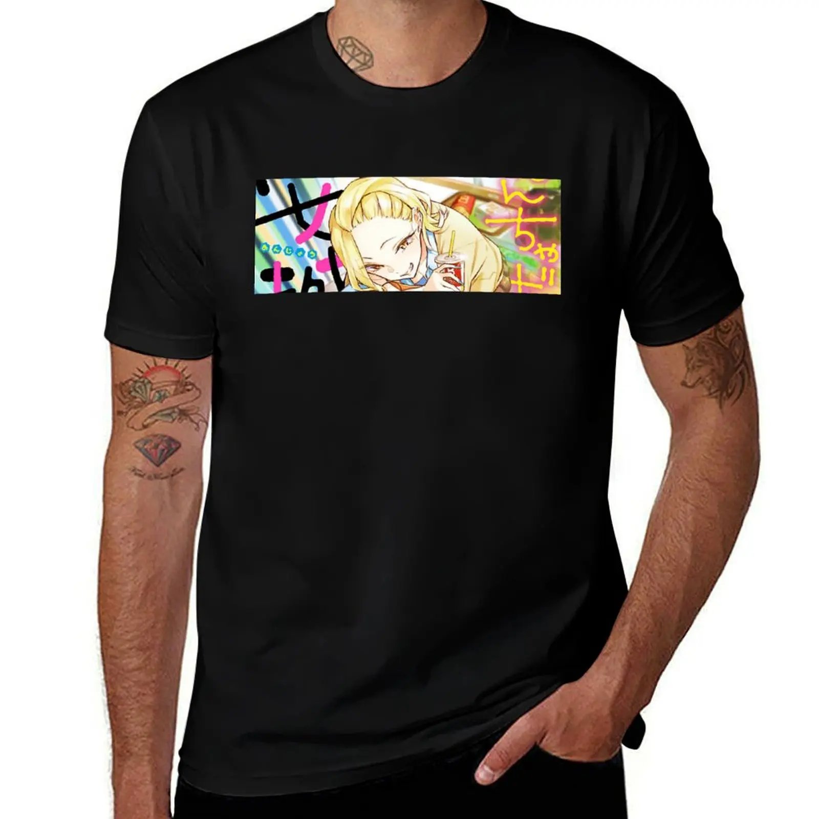 Anjou San Slap Sticker T-Shirt Daily Wear Print T-Shirt