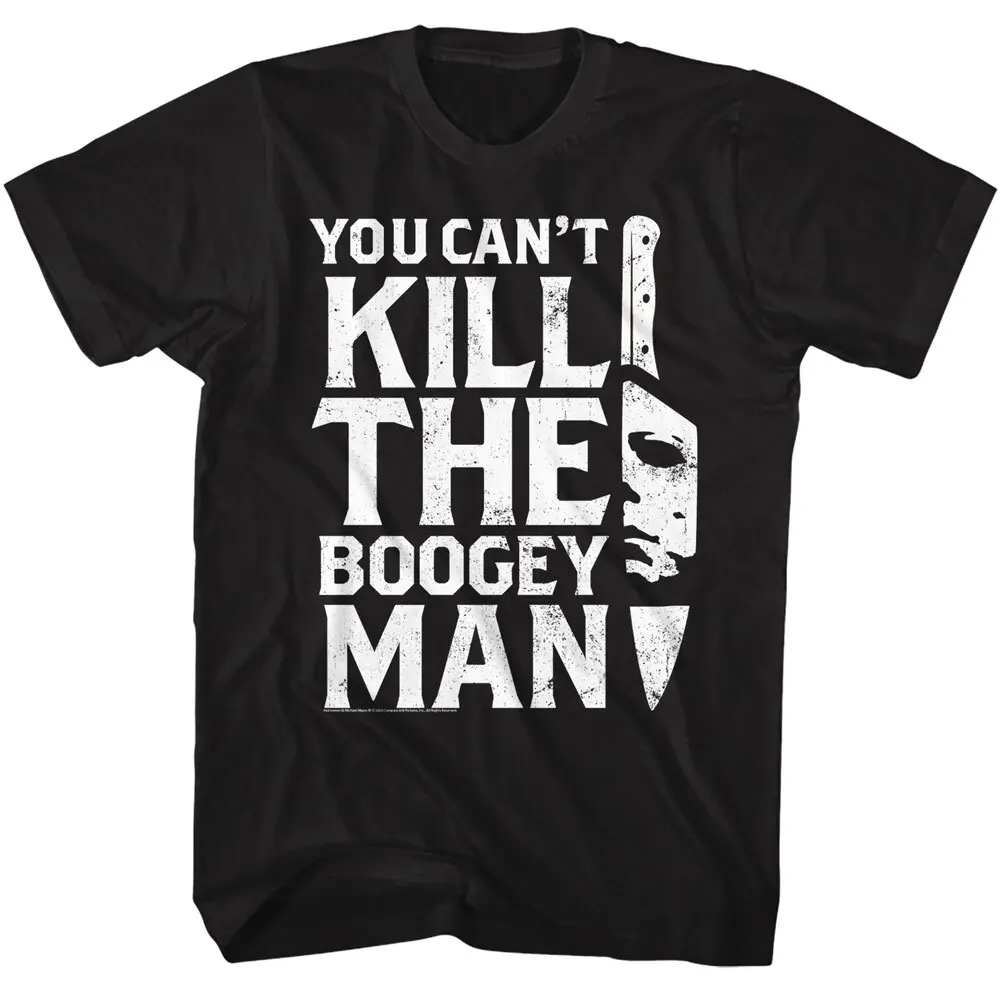 Halloween Michael Myers Horror Movie Print Cotton Short Sleeve T-Shirt Men Women Summer Vintage Streetwear Casual Tee Tops