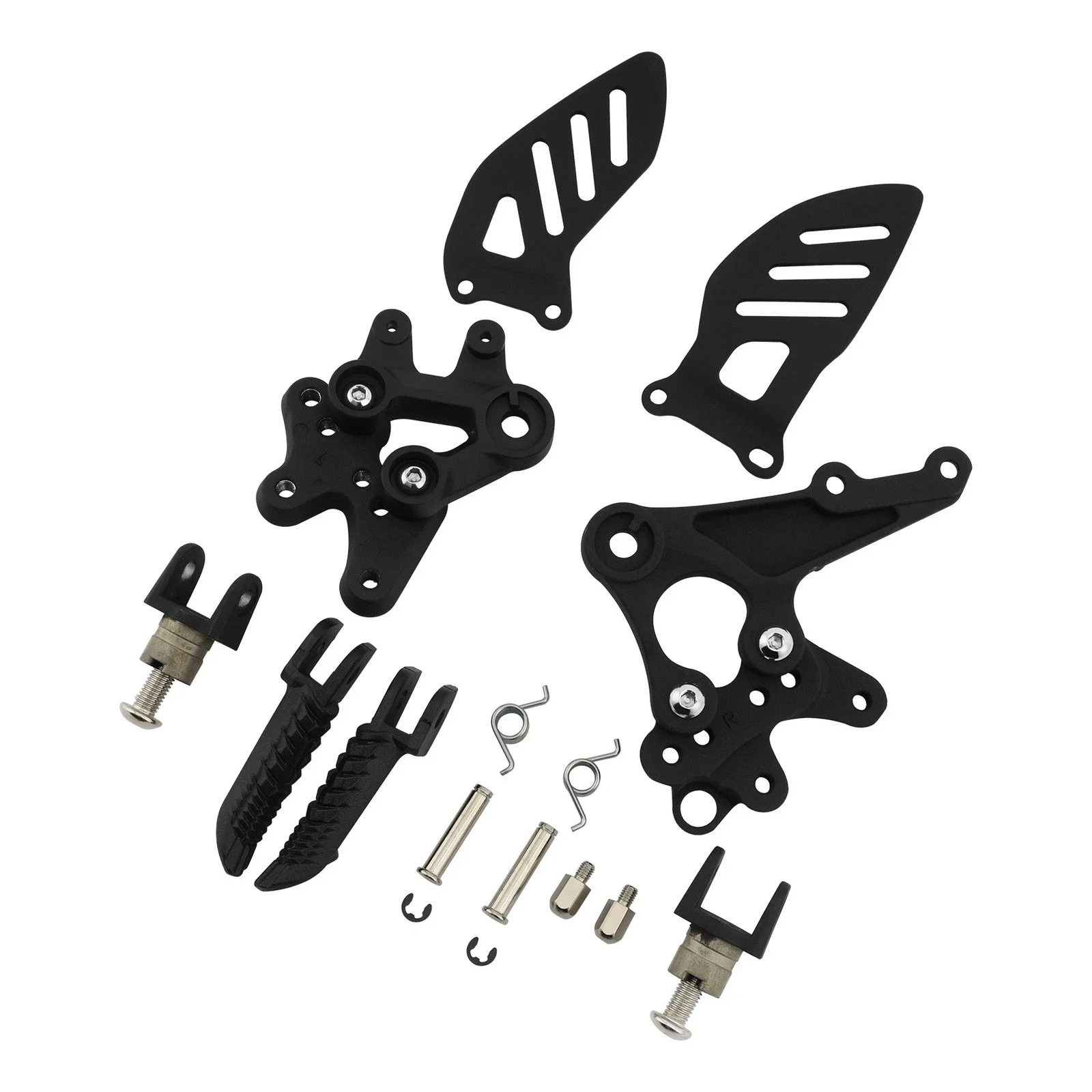 

Motorcycle Front Driver Foot Pegs Footrest Bracket For Suzuki GSXR1000 2005-2008