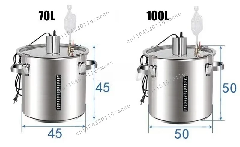 Constant Temperature Control Stainless Steel Fermenter for Wine and Fruit Brewing Easy To Operate