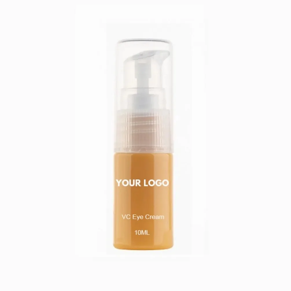 Custom Logo Vegan Turmeric AntiAging Avocado Macadamia 8 Color Eye Cream Hydrating Moisturizing Brightening Eye Serum Cosmetics
