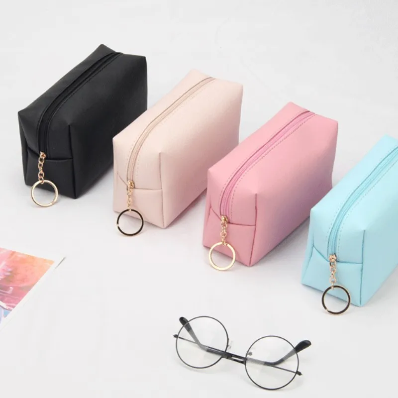 Cute Small Makeup Bag Portable Cosmetic Bag Women Travel Make Up Pouch Waterproof Toiletry Bags Cosmetic Organizer Handbag