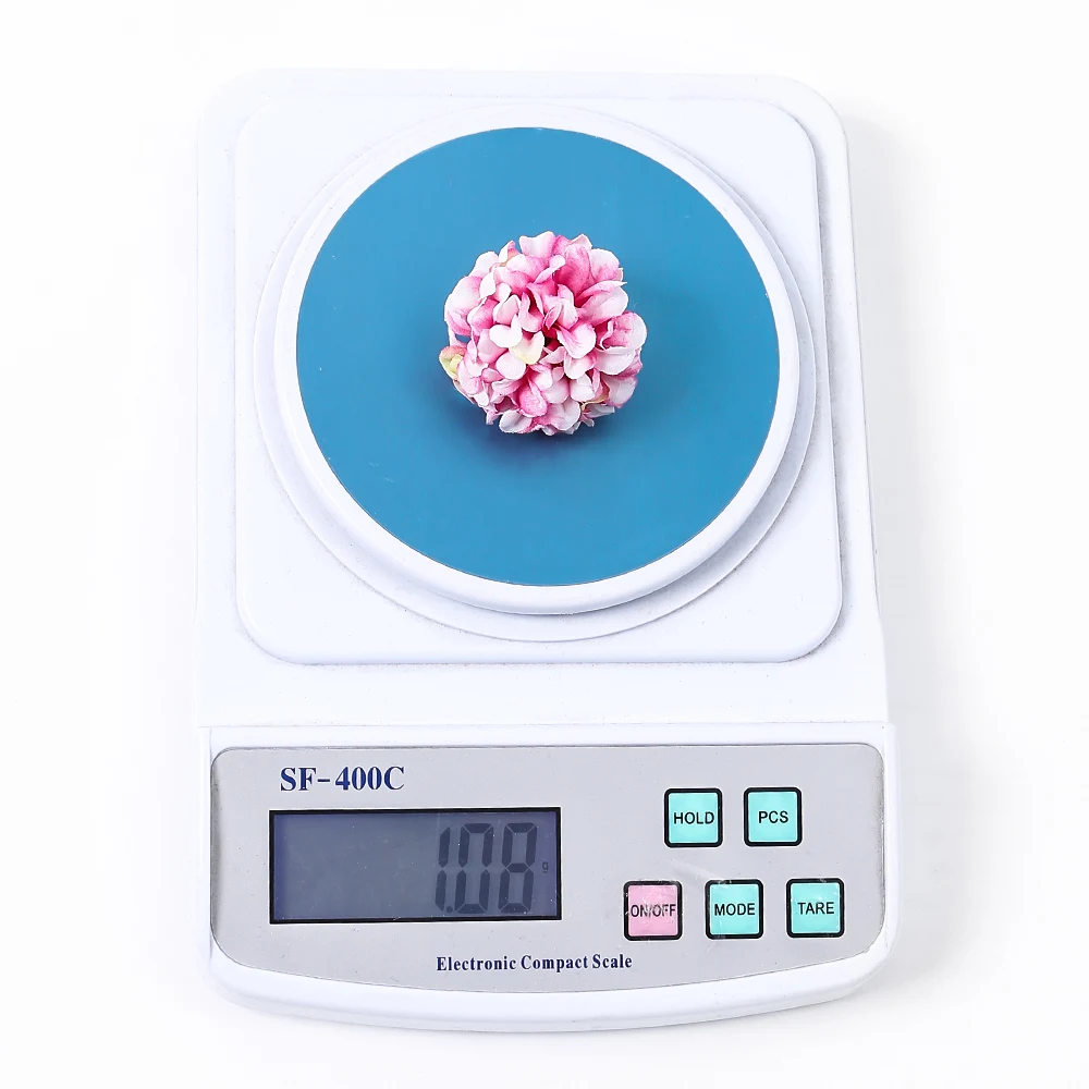 10/20/30 Stücke Hortensien Künstliche Blumen Köpfe 4 cm für Home Room Decor DIY Ehe Kranz Zubehör Braut Hochzeit Dekoration – Detail 6