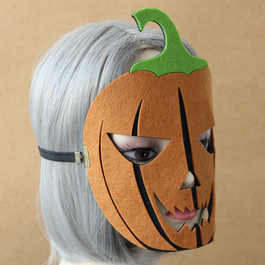 

Halloween mask Halloween pumpkin mask Halloween felt mask Halloween face mask Halloween pumpkin face mask