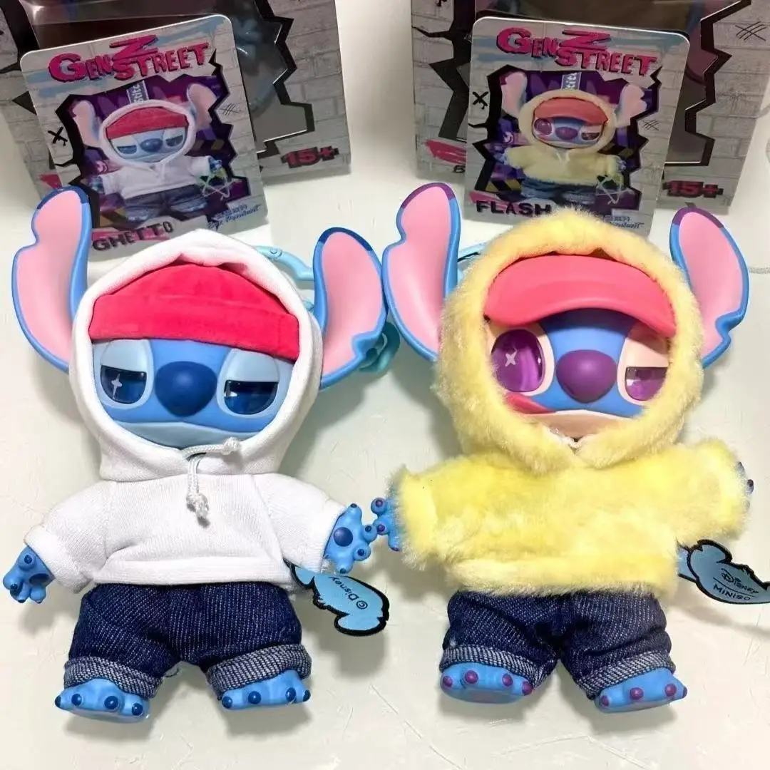

2026Новая фигурка слепых коробок Stitch Gen Z Street Series, милая виниловая кукла Stitch, загадочная коробка, плюшевая сумка-сюрприз, кулон, подарок для девочки, игрушки
