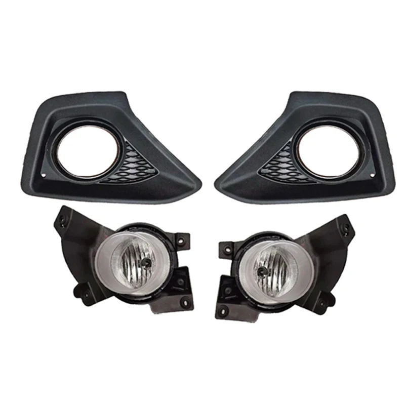 Car Front Bumper Fog Lights For Hyundai GRAND i10 2014 2015 Driving Light Fog Lamp Cover 92202B4010 86527-B4010 86528-B4010