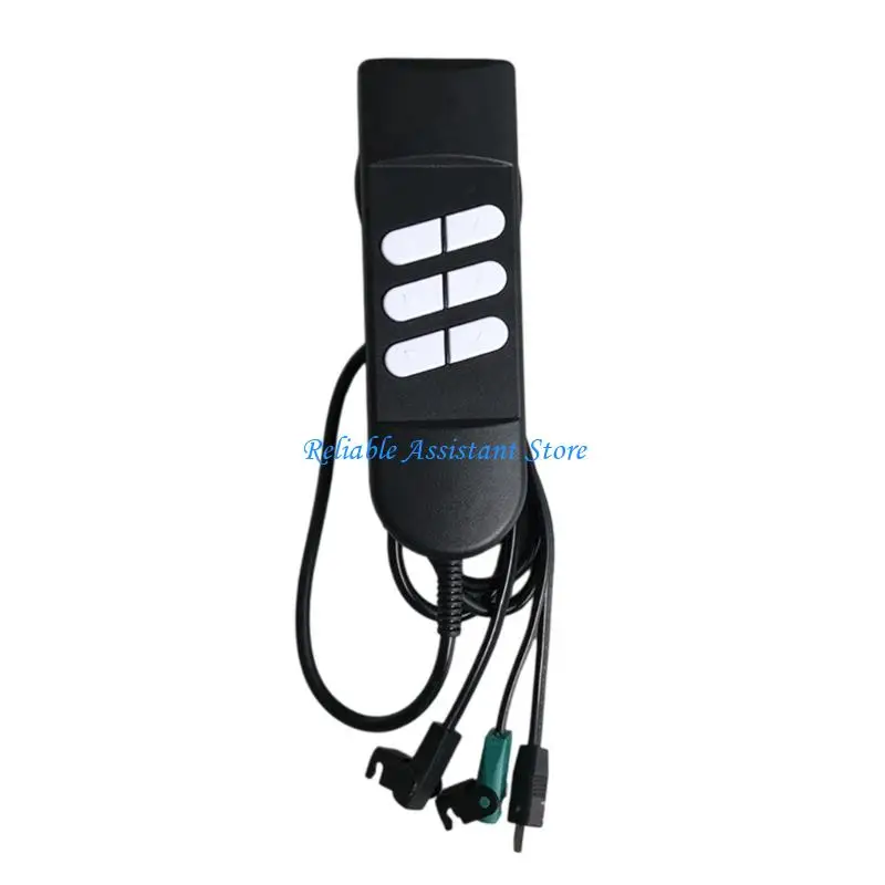 

N58C модернизирует ваше кресло с помощью 6-кнопочного пульта дистанционного управления. Прочный материал из АБС-пластика. ручка