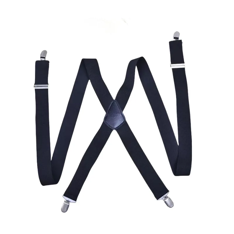 حزام حمالات X-Back عصري - شريط خصر ناعم قابل للتعديل مقاس 3.5 سم مع أزرار إطباقية زهرية، طراز فاسق ريترو للنساء/الرجال