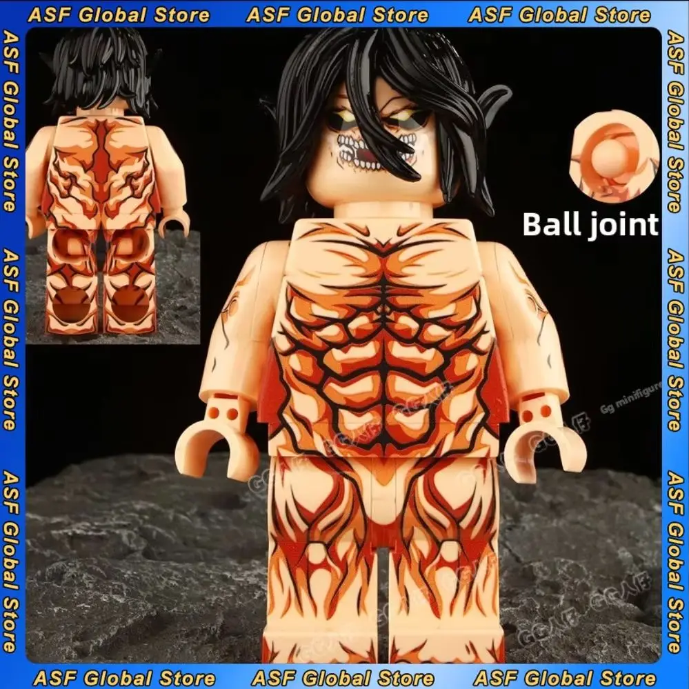 Giant Building Block Superhero PVC Model Peripheral Assembling Building Blocks Desktop Decoration Ornaments Birthday Gift Toy