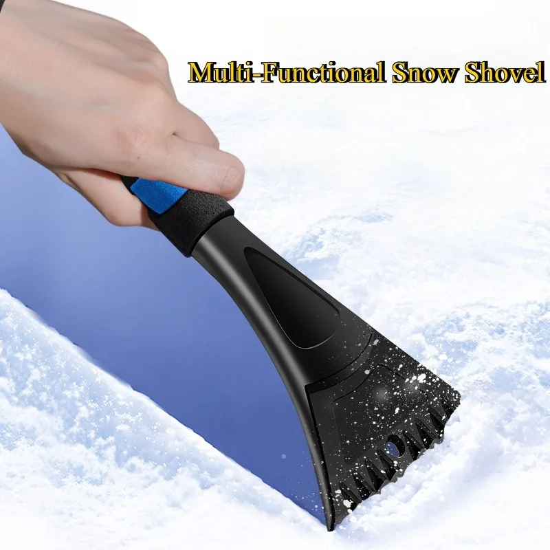 

Multi-Functional Snow Shovel Sponge Handle Plastic Snow Shovel Car Supplies Accessories Frost Removal Portable Car Ice Scraper