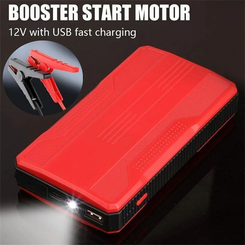 20000mAh Car Battery Jump Starter Portable Car Battery Booster Charger Booster Power Bank Starting Device 12V Gasoline Vehicles