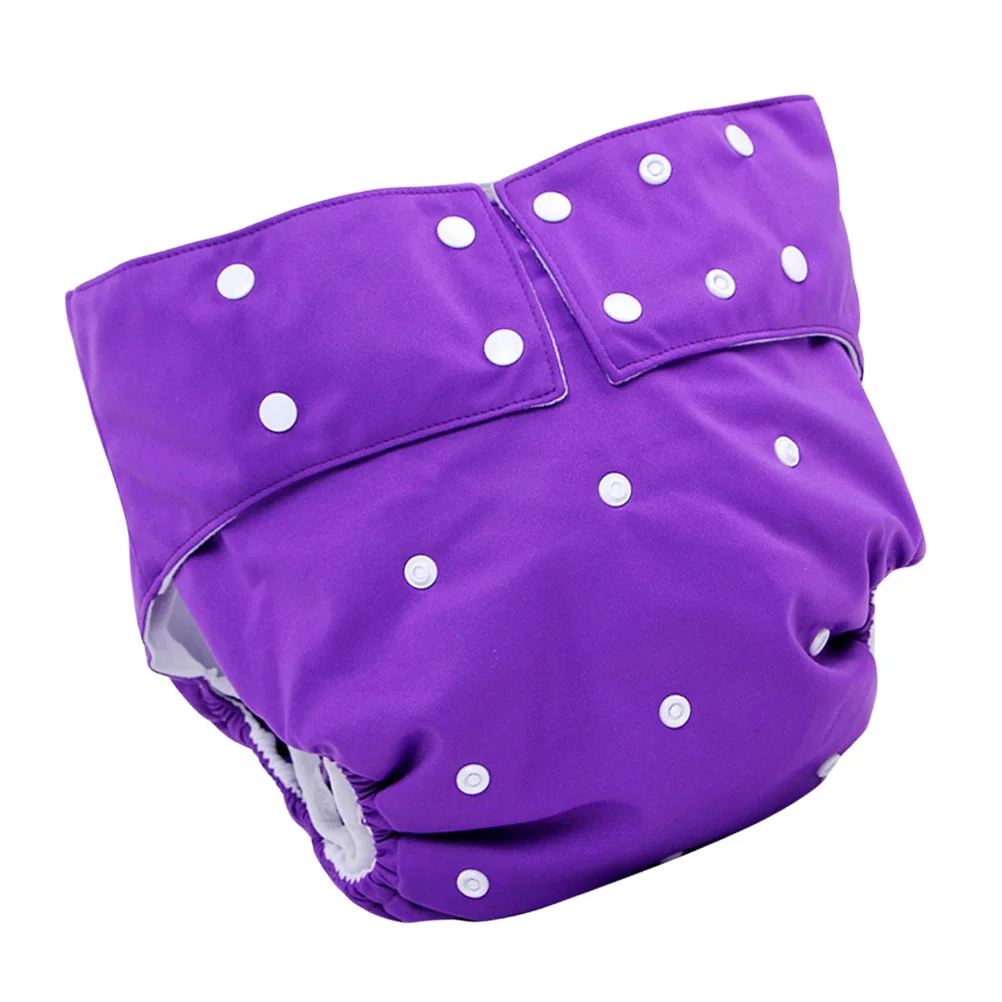 حفاضات قماشية للبالغين كبيرة قابلة لإعادة الاستخدام وقابلة للغسل وقابلة للتعديل ومضادة للتسرب للعناية بعد العملية الجراحية لكبار السن