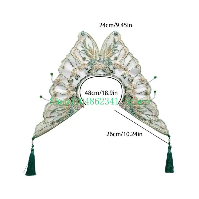 5ASD Tasselas perlas estilo chino