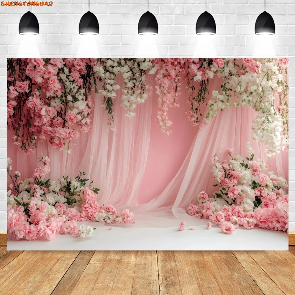 حفل زفاف خلفية الزهور الستار دش الزفاف حفل مشغول العروس صورة فساتين الأمومة التقطت الصور الخلفية