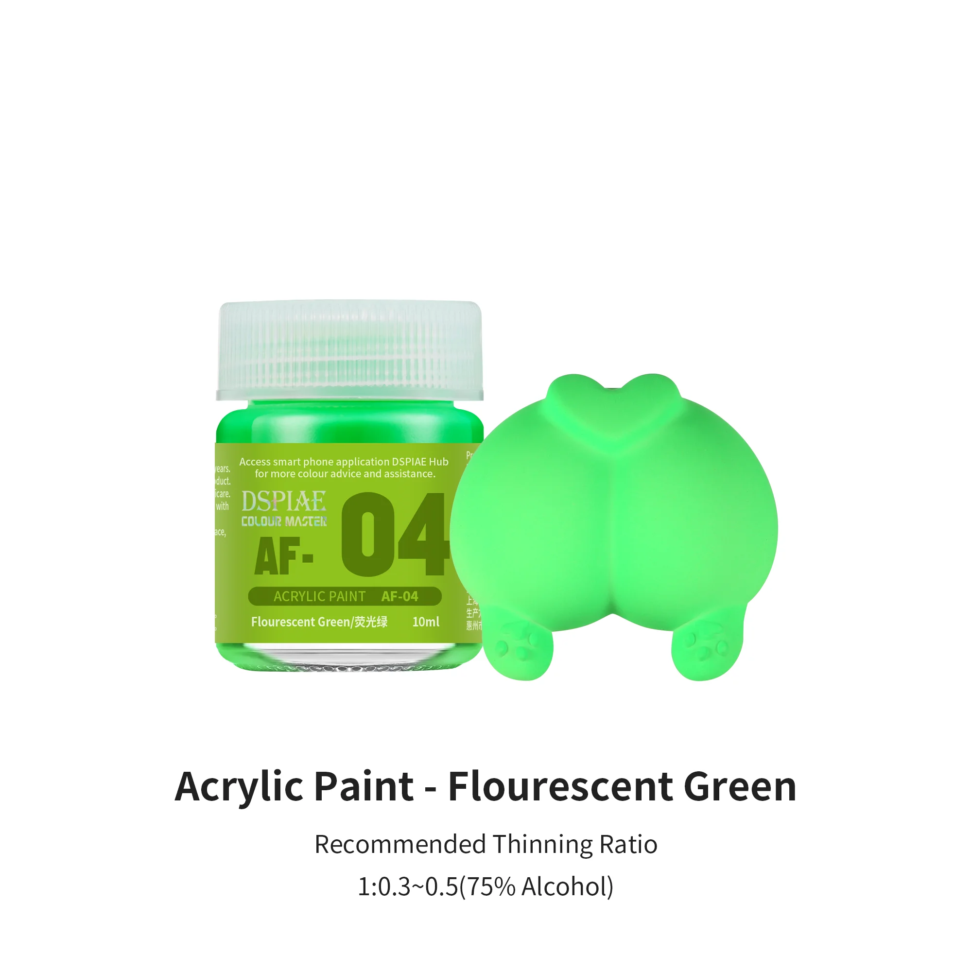 Dspiae Af Acrylverf-Fluorescerende Kleuren