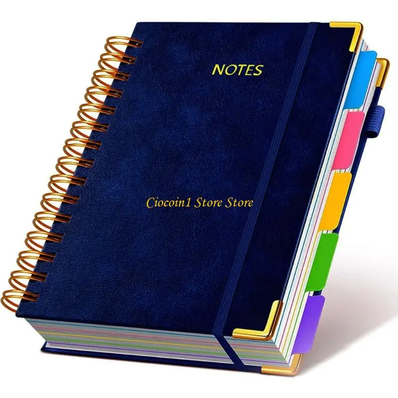 a3pc-pu-leather-notebook-with-300-pages-wide-lined-twin-coil-binding-journal-for-students-office-workers-daily-note-taking