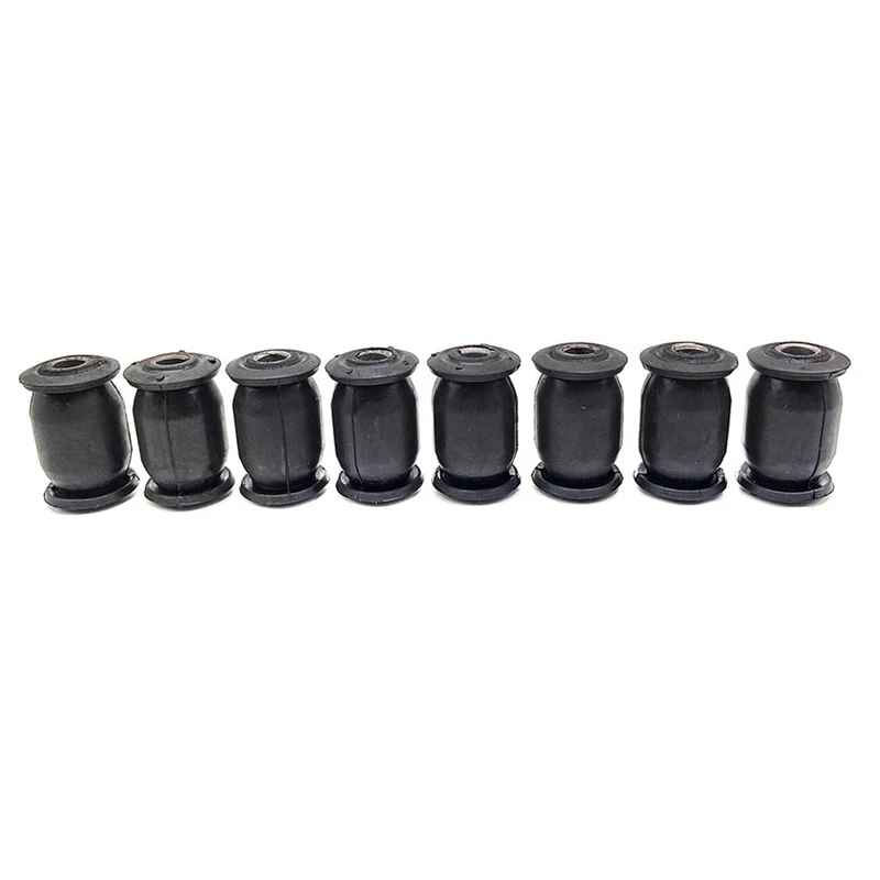 

8 PCS ATV UTV Parts Cushion Sleeve Bushing Black For CFMOTO CF400 CF500 CF600 CF625 CF800 ATV Quad Parts GO KART