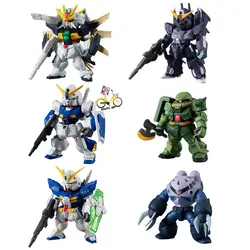 Japanese Bandai Genuine Gacha Scale Model  FW GUNDAM CONVERGE NT RF Z'Gok DX GUNDAM Action Figure Toys
