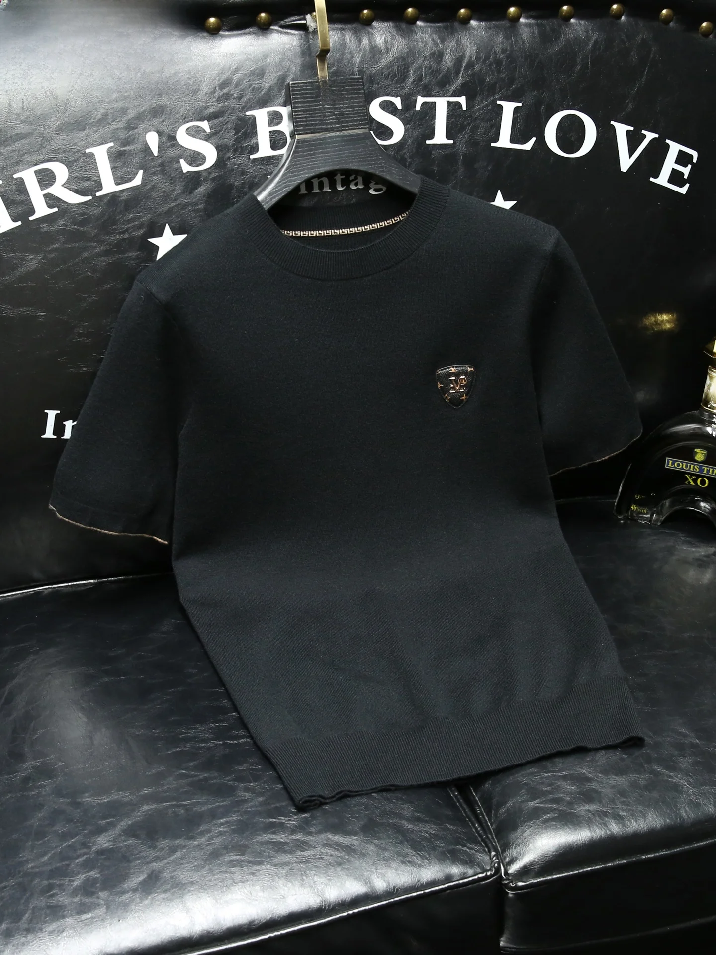 

Men's High-End Wool Sweater ort Sve Slim Fit Base Layer Knitted irt Casual Sle Comfortable Soft Wool Blend 2025 Autu...