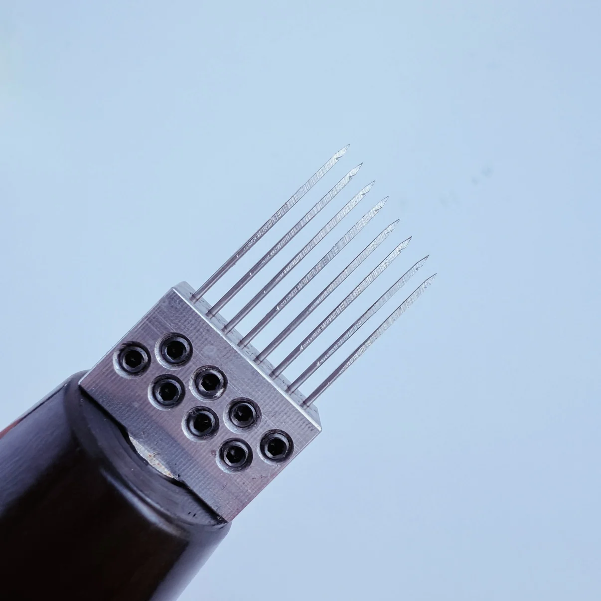 

Eight Needles Hair Injection Needle Tools For Toupees Topper Training Head Making and Repair Hair Kit