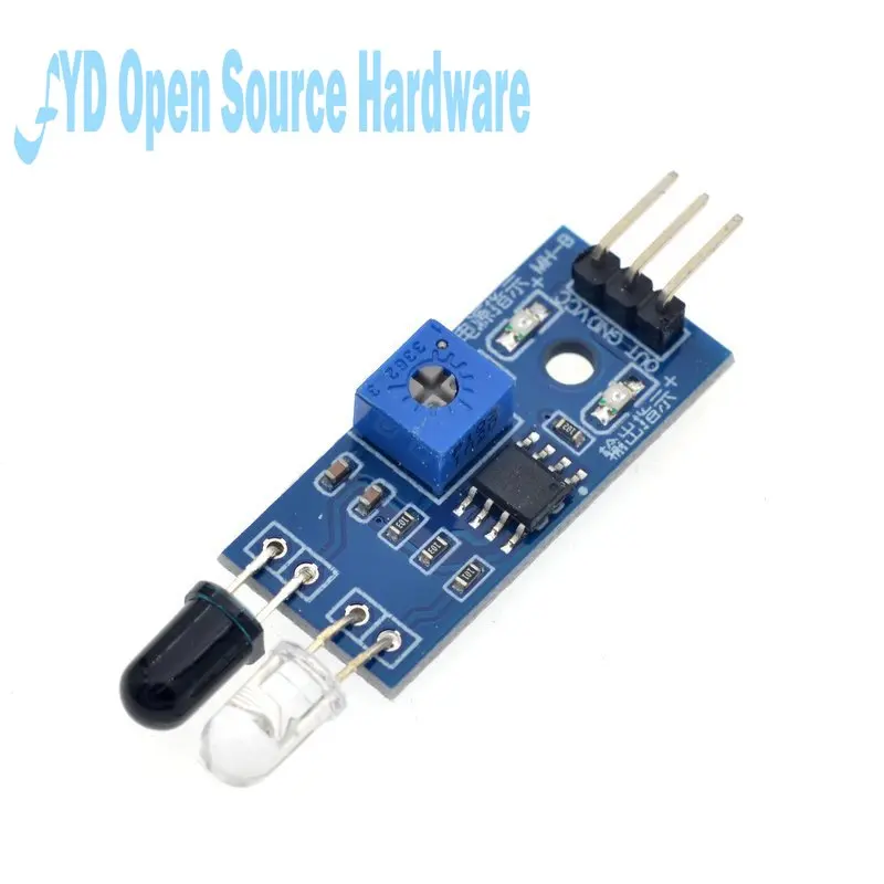 Picture 5: 5/10pcs IR Infrared Obstacle Avoidance Sensor Module for Arduino Diy Smart Car Robot Reflective Photoelectric 3PIN
