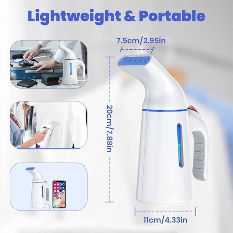 Handheld Hanging Iron 120ml Garment Steamer Iron Home Electric Hanging 700W Garment Steamer For Home Travelling Portable