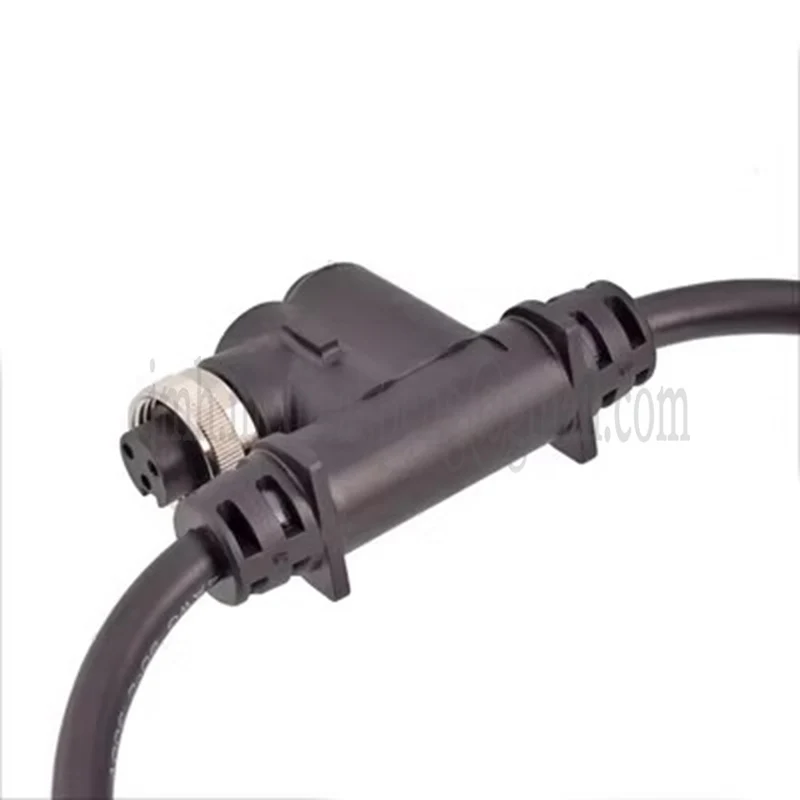 7/8 T-Splitter Tee High Current Connector 3P 4P 5P Waterproof Plug with Fuse with Wire