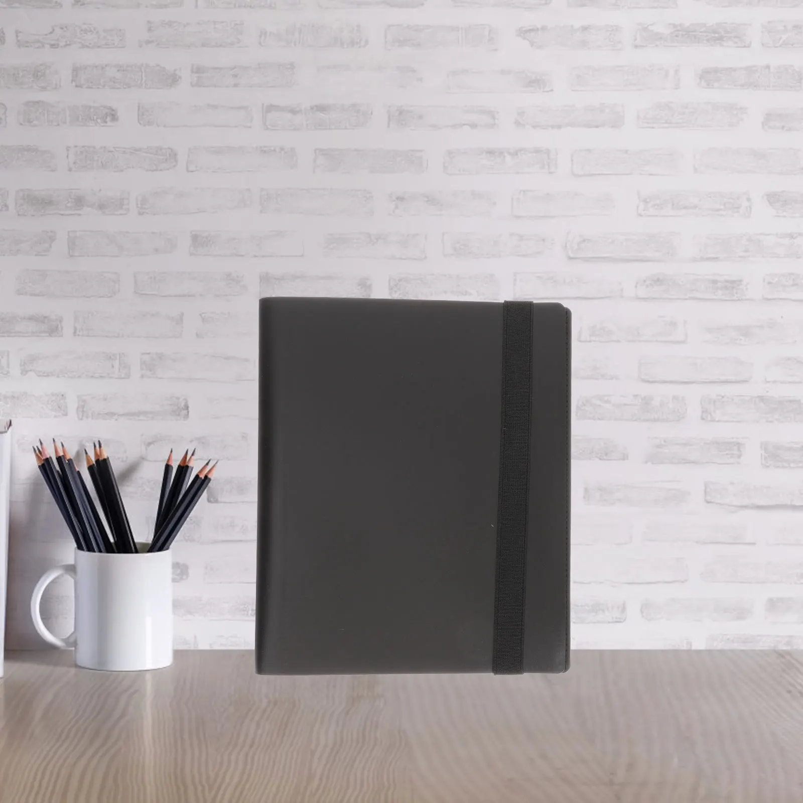 Card Binder Holder Album for Sports Cards Collector Black PP Gaming Waterproof Practical Design Excellent Craftsmanship Useful