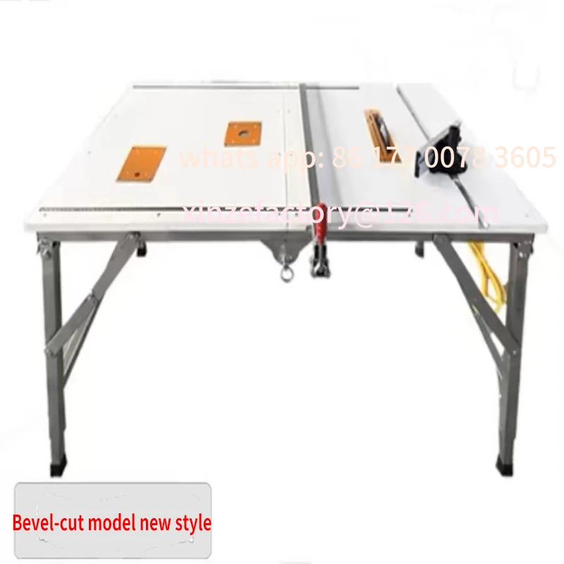 منضدة النجارة القابلة للتخصيص 5 في 1 لتقوم بها بنفسك تلسكوبي قابل للإزالة 1.5x1.0 متر منشار طاولة النجارة المحمول القابل للطي متعدد الوظائف #1