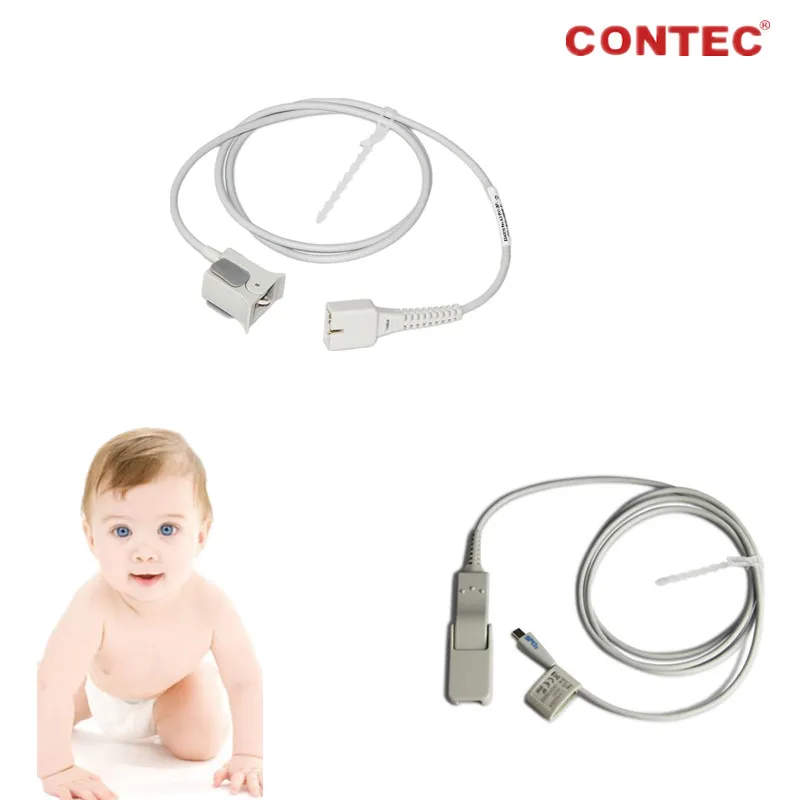 Aldult Child Infant VET Oxygen Probe Spo2 Probe Accessory for Blood Pressure Monitor CONTEC08A / 08A-VET/ 08C