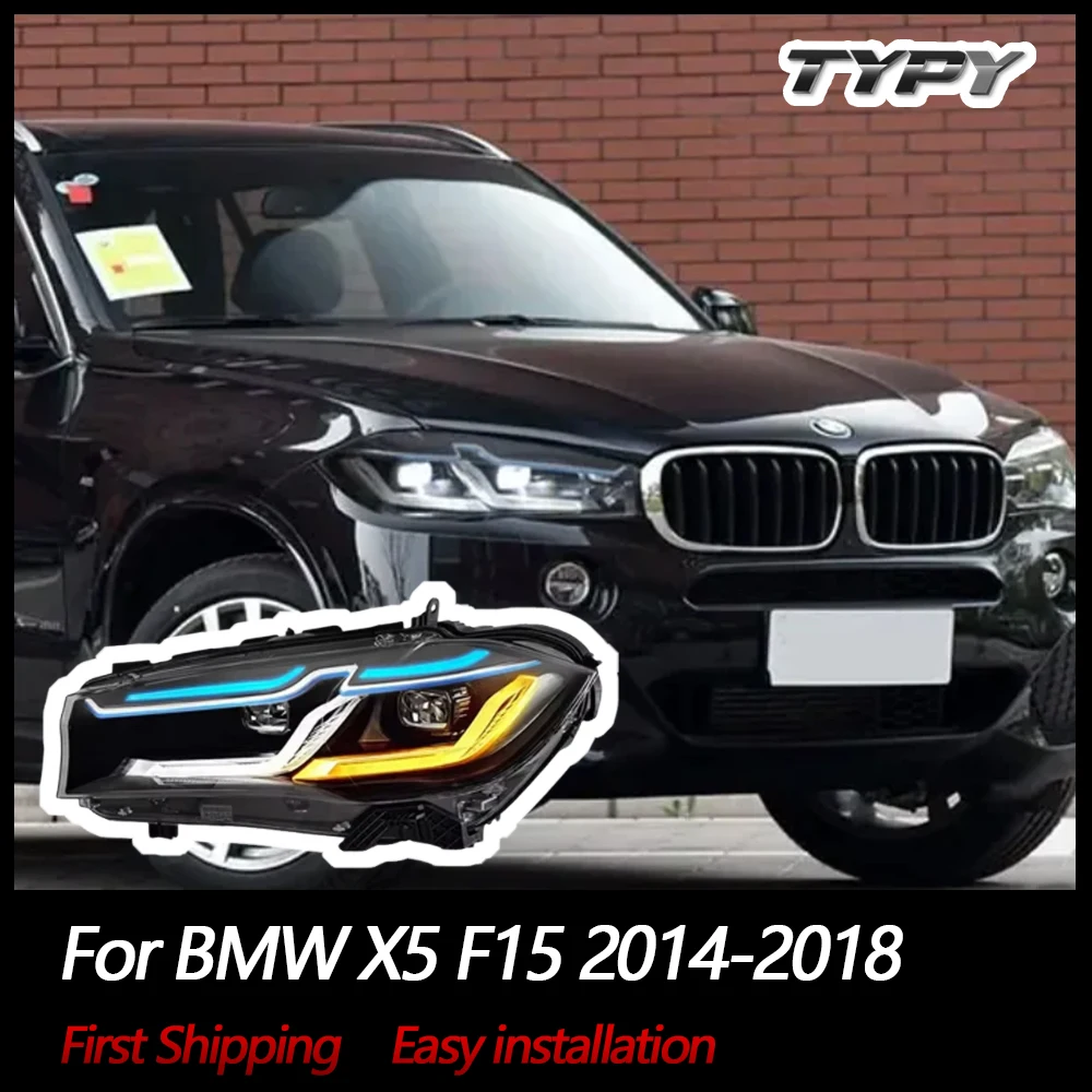 

TYPY For BMW X5 F15 2014-2018 LED Headlights Automotive Styling Headlights DRL Signal Projection Lens Automotive Accessories