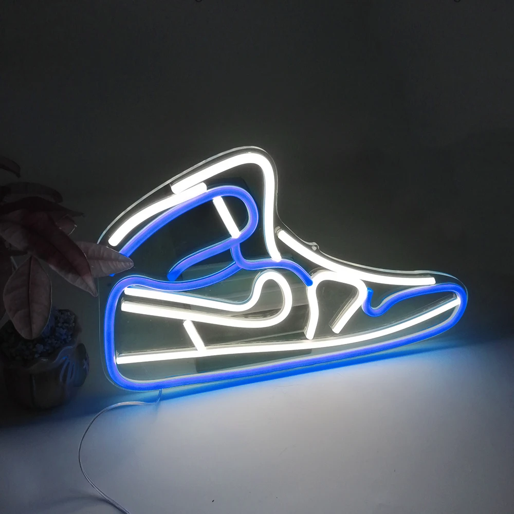 Happy Birthday Neon Sign 45-76cm Customized Size with Dimmable Silicone LED Neon and Clear Acrylic Backer Birthday Party Lights