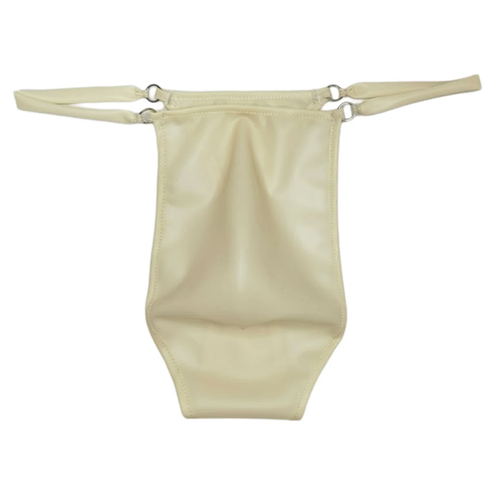 

Men T-Briefs Underwear Latex G-string Thong See-Through Low Waist Safety Breathable Panties Quick Dry Sexy LingerieErotic Hombre