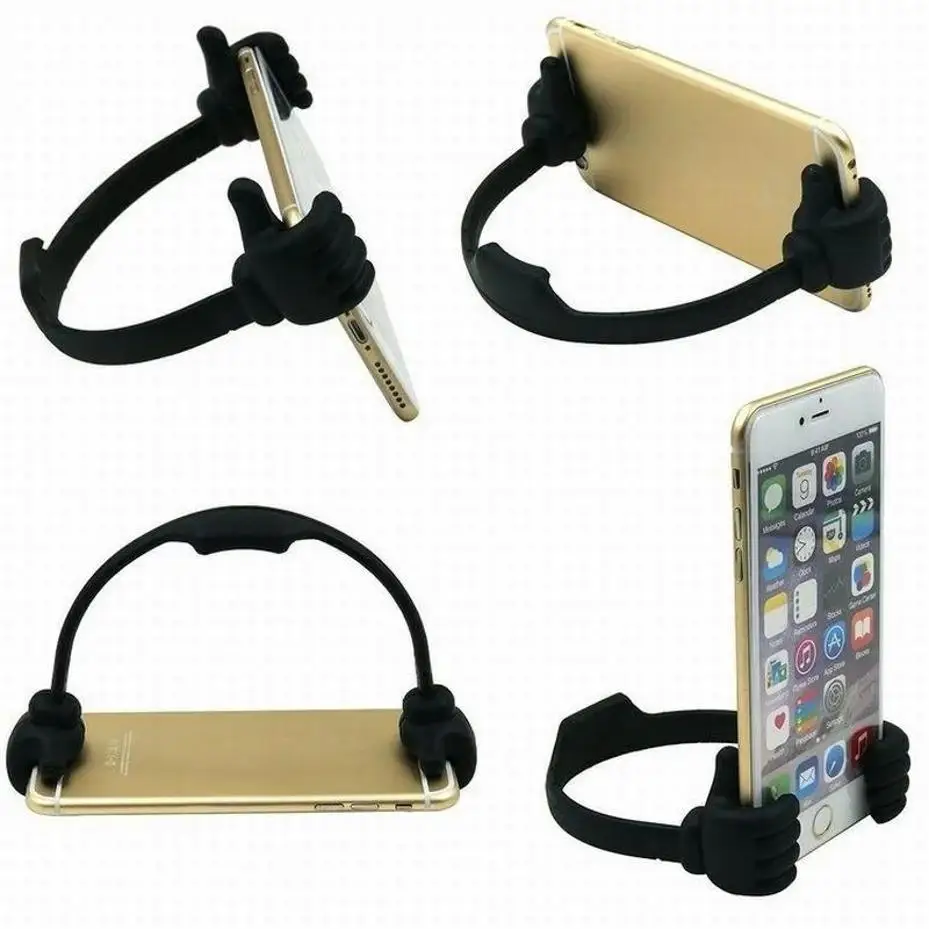 1 pçs universal polegar tablet suporte elefante suporte para celular monopé acessórios do telefone acessórios iphone