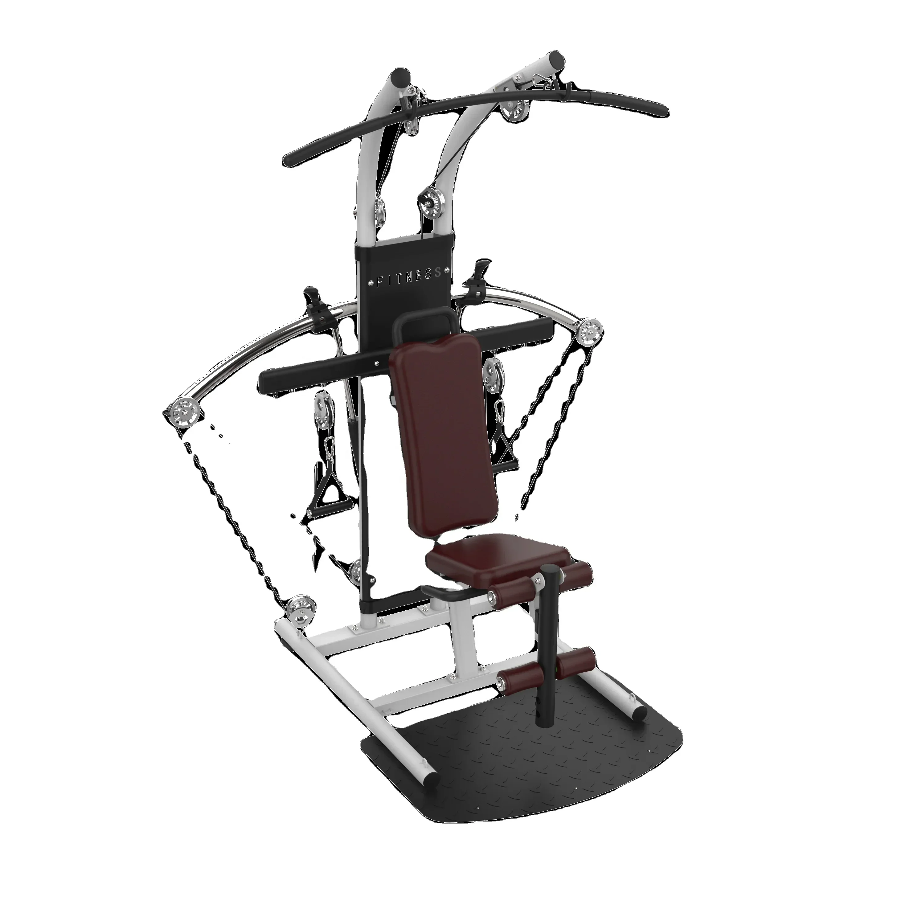 

Strength training machine Multi-functional equipment Air-pressure pneumatic integrated trainer