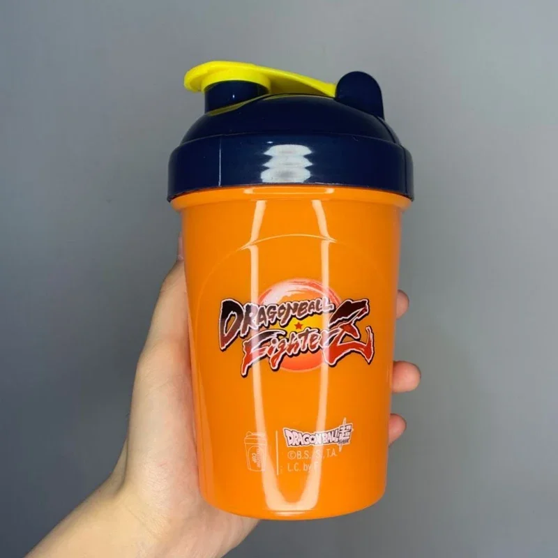 Dragon Ball Sport Fitness Trinkbecher Flasche Anime tragbare Molke Protein Pulver Box Milch shake Misch becher Outdoor-Behälter