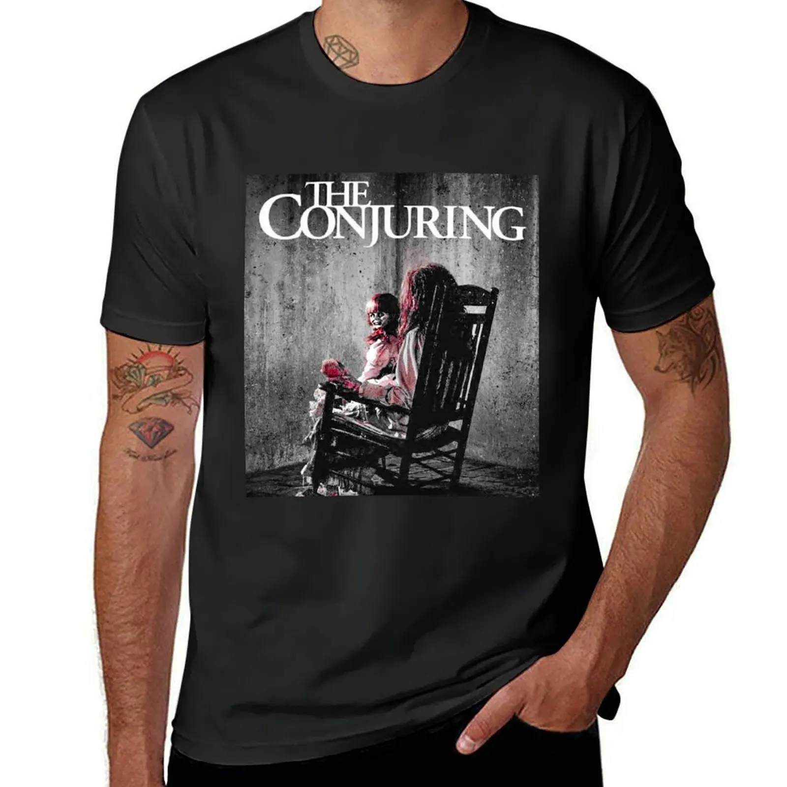 Мужская футболка с рисунком The Conjuring одежда для хиппи blanblanblan