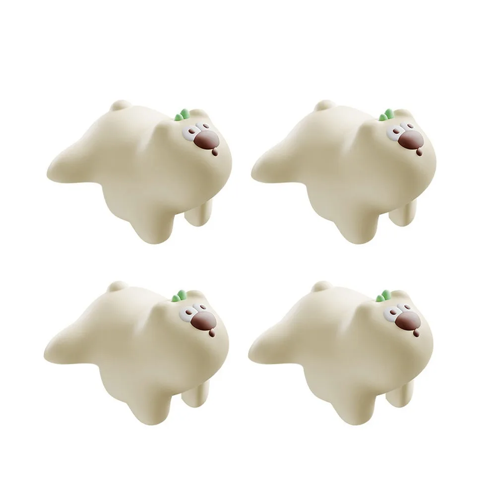 

4Pcs PVC Table Corner Protective Cover Soft Self-Adhesive Corner Protector Baby Safety Table Corner Protector