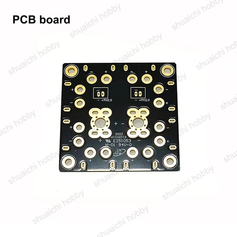 1PCS XT60PW-F Output Power Distribution Board High Current PDB M5 Screw Terminal / AS150U-M Plug Input Available for Drone/Robot